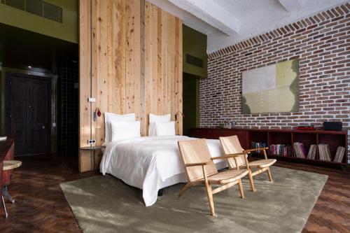 Chambre double, terrasse