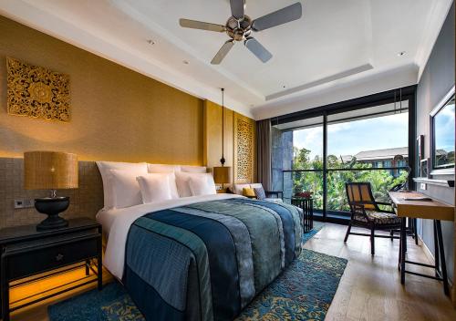 Standard King Room with Garden View room in Hotel Indigo Bali Seminyak Beach By IHG