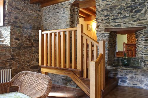 共用Lounge/電視區, Casa Rural Soutomoro in 奧爾蒂蓋拉聖馬爾塔