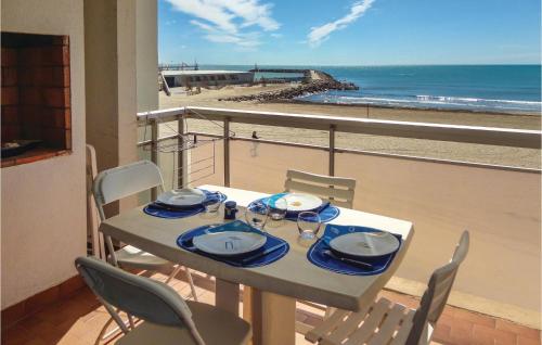 Amazing Apartment In Carnon Plage With House Sea View