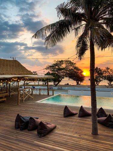 Piscină, Mad Monkey Gili Trawangan in Lombok