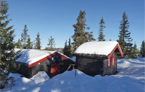 外部景觀, Three-Bedroom Holiday Home In Sjusjoen in 斯幽斯耶恩