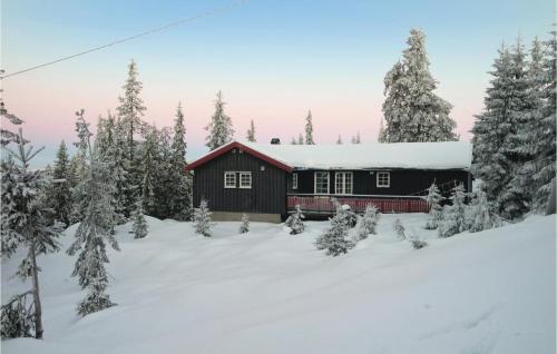 外部景觀, Three-Bedroom Holiday Home In Sjusjoen in 斯幽斯耶恩
