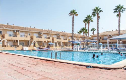 Amazing apartment in Los Narejos with 1 Bedrooms, WiFi and Outdoor swimming pool