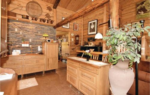 кухня, Nice Home In Mellerud With Sauna in Mellerud