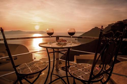 מרפסת, Hotel Thireas in סנטוריני