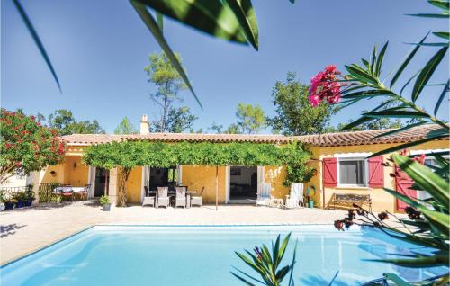 Stunning Home In Fayence With Private Swimming Pool, Can Be Inside Or Outside