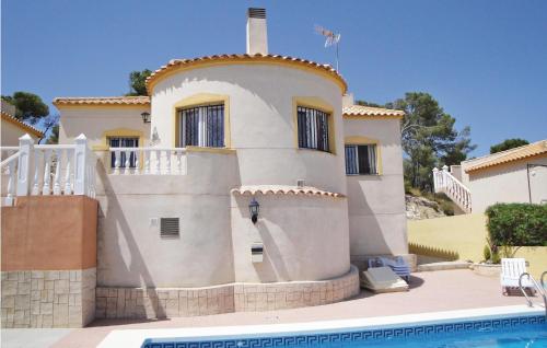 . Amazing home in Castalla with 3 Bedrooms, WiFi and Swimming pool