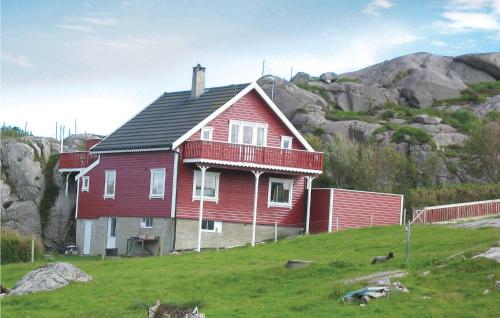 Viesnīcas āriene, Nice Home In Sirevag With Kitchen in Sirevag
