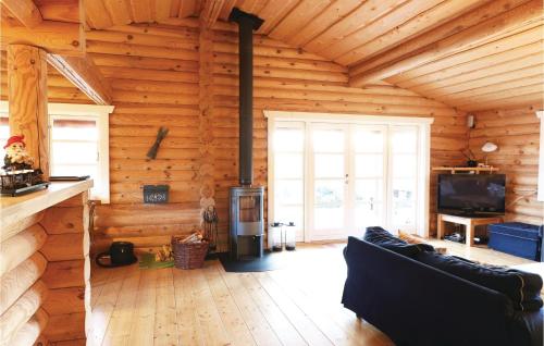 Nice Home In Gnosj With Sauna