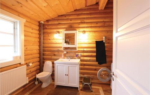 Nice Home In Gnosj With Sauna