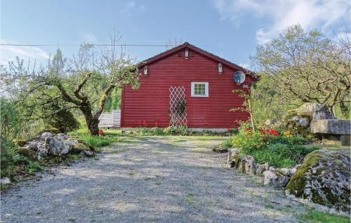 A szálláshely kívülről, Holiday Home Hovsherad Handeland in Moi