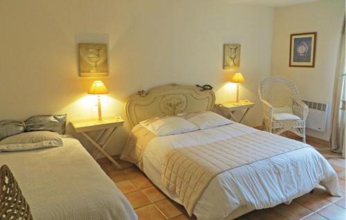 Amazing apartment in Saint Branchs with 2 Bedrooms, WiFi and Outdoor swimming pool