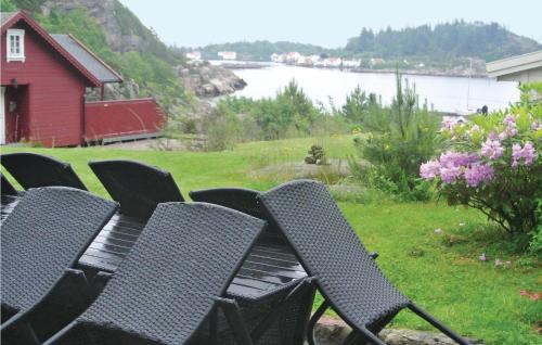 Gorgeous Home In Lindesnes With House Sea View