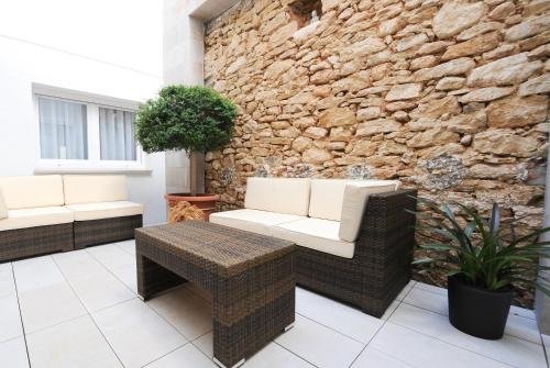 陽台/露台, Apartamentos Turisticos Mirablanc in 巴爾胡恩克拉