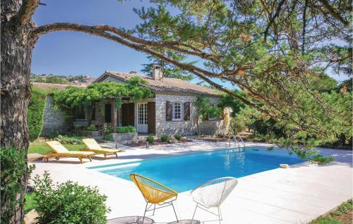 Pet Friendly Home In Fayence With Outdoor Swimming Pool