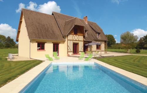 Stunning home in La Croupte with 4 Bedrooms, WiFi and Outdoor swimming pool