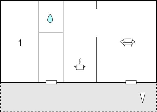 Grundriss, Amazing Home In Balsta With Wifi in Bro