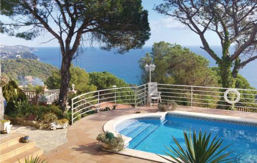 Stunning home in Blanes with 4 Bedrooms and Outdoor swimming pool Over view