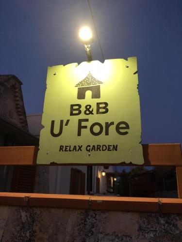 U’ Fore B&B Relax garden Noci