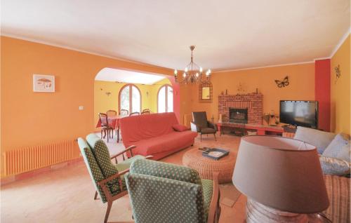 Nice Home In Bagnols En Foret With Private Swimming Pool, Can Be Inside Or Outside