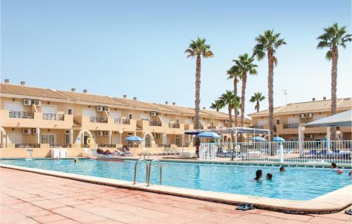  Amazing apartment in Los Narejos with 2 Bedrooms, WiFi and Outdoor swimming pool in Los Narejos