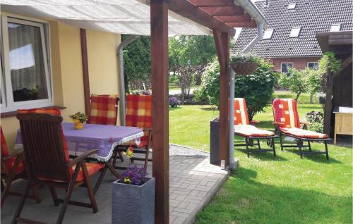 Stunning home in Alt Schwerin with 2 Bedrooms and WiFi