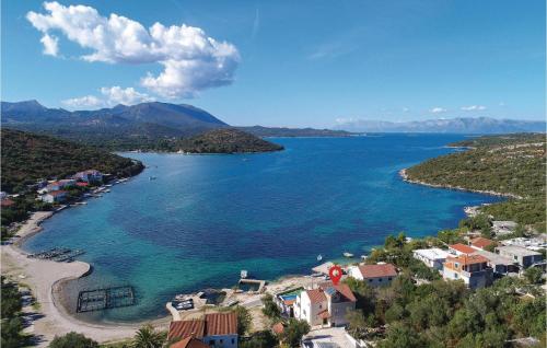  Apartment Luka Dubrava with Sea View V, Pension in Luka