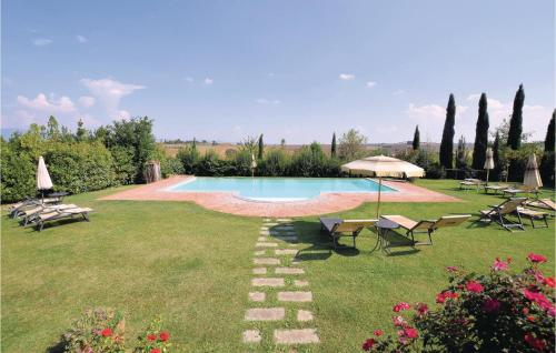 Amazing apartment in Cortona AR with 2 Bedrooms, WiFi and Outdoor swimming pool - Apartment - Cortona