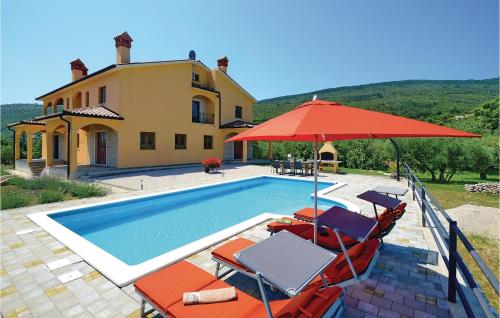 Stunning Home In Labin With 3 Bedrooms, Wifi And Outdoor Swimming Pool - Drenje