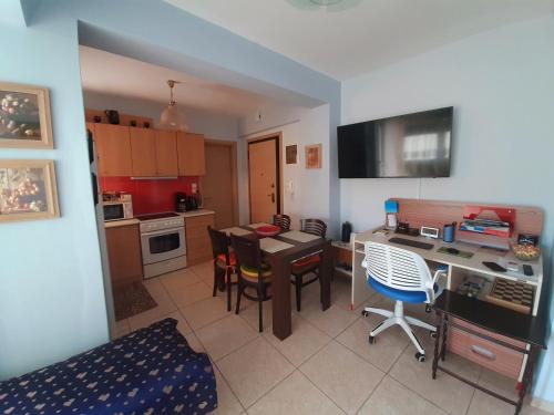  Apartment with Balcony and Parking in Kavala