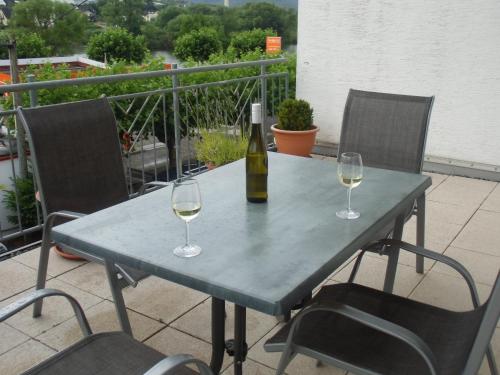 Balcony/terrace, Mosel Ferienwohnung in urzig
