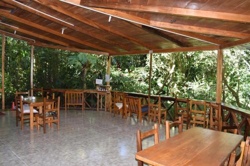 tuin, El Descanso in Mindo