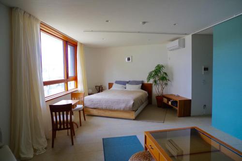 Sango Katase Guest Roomsスタジオ　アパートメント　トレインビュー　2F