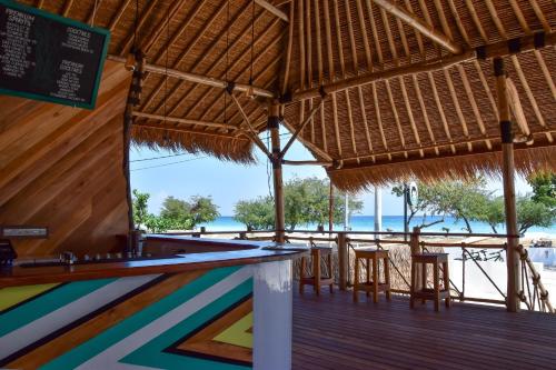 Restaurant, Mad Monkey Gili Trawangan in Lombok