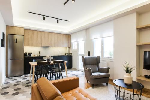 Modern Minimalist 3BD Apartment in Hilton District by UPSTREET, Athènes