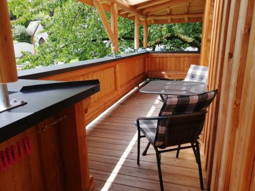 ระเบียง/ชานเรือน, Appartement Seppi in อาซามซ์