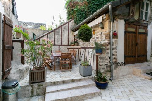 maison sans vis à vis dans centre historique