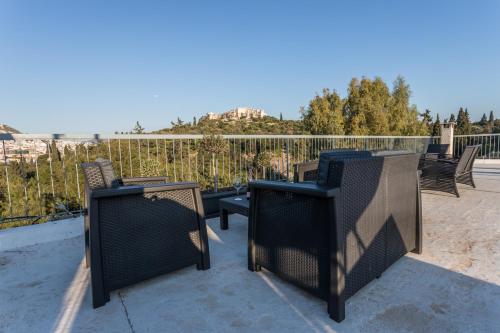 Iris apartment acropolis terrace view, Athens (photo 8)