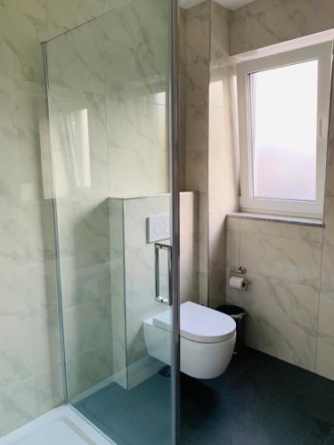 淋浴間, IG-Apartments in 美因河畔哈特爾斯海姆