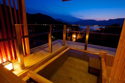 Deluxe Japanese-Style Room with Open-Air Bath and Shrine View
