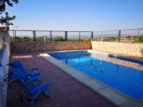 Úszómedence, Casa Rural Carricola in Petrel