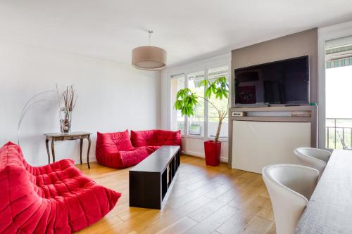 Superbe Appart 3ch Terrasse Vue sur Lyon et garage, Lyon (zdjęcie 8)