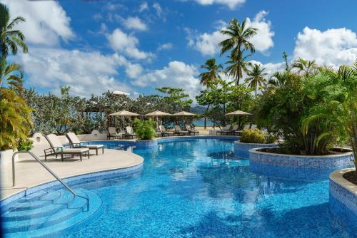 สระว่ายน้ำ, สไปซ์ ไอส์แลนด์ บีช รีสอร์ต (Spice Island Beach Resort) in เดอะไลม์