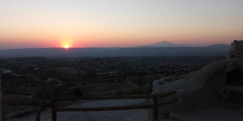 Mountain cave hotel in Nevşehir