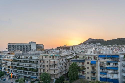 Top Floor Studio Near Metro&View&200mbps, Atene