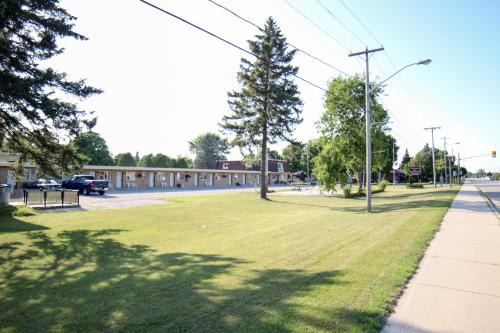Viesnīcas āriene, Walkerton Inn Motel in Walkerton (ON)