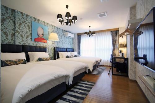 Habitación, familiar, ducha, 4 camas