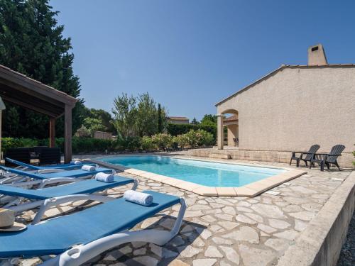 Luxurious villa in Oupia with private pool