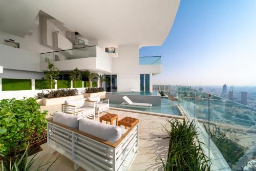 Balcony/terrace, Five Jumeirah Village in Dubailand